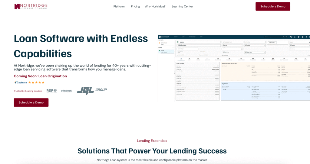 The Nortridge Loan System